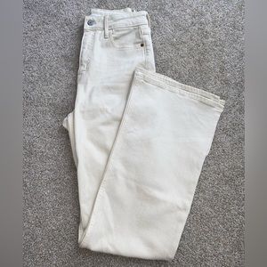 High Rise Beige Flare Old Navy Jeans